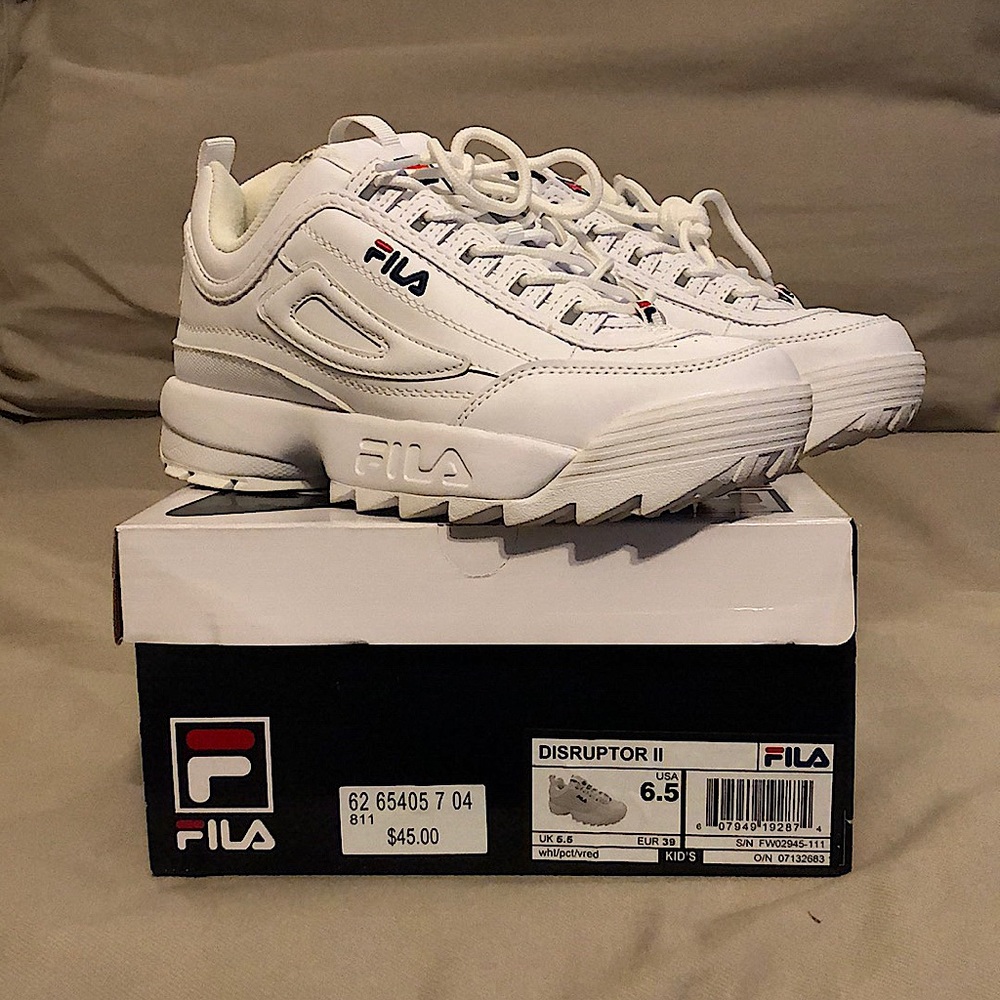 Fila Disruptor II women 8/big kid 6.5